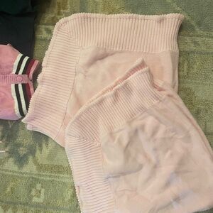 Pink MY TWINN BABIES BLANKET